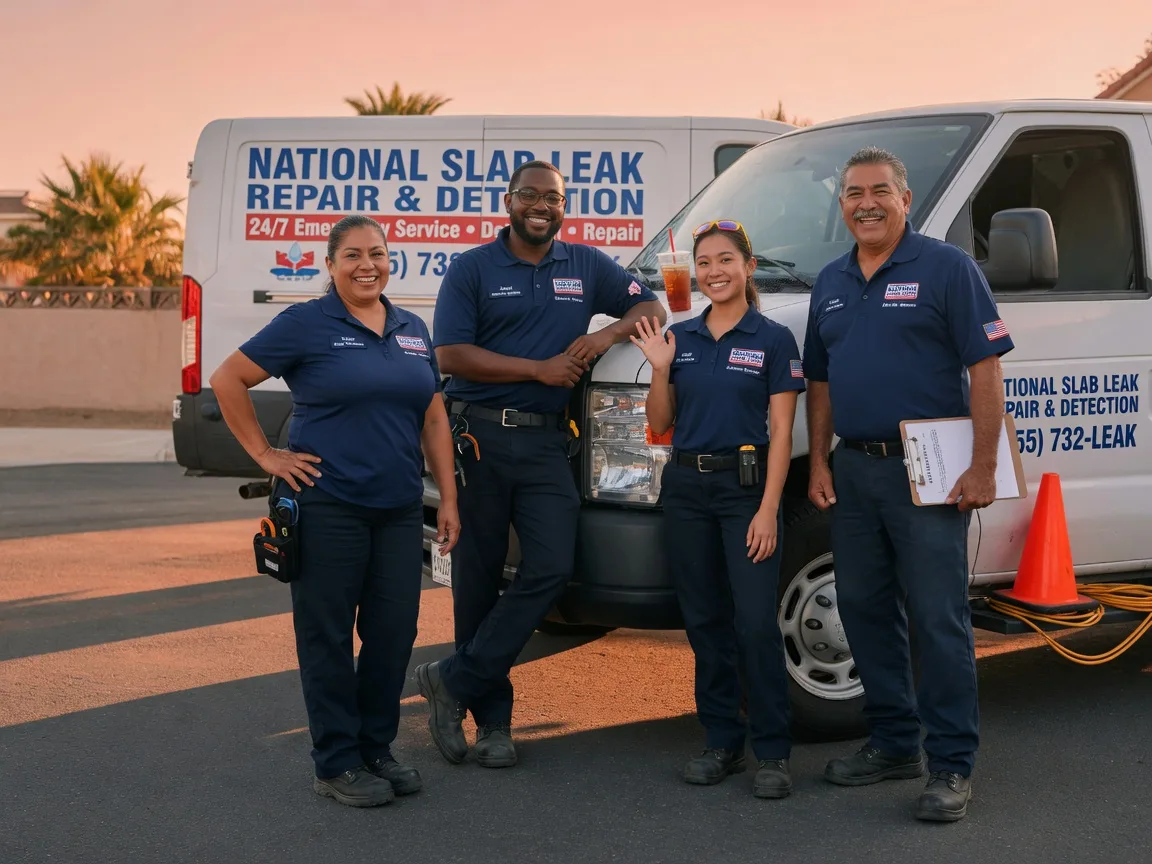 Slab Leak Detection company in Edmondson, AR